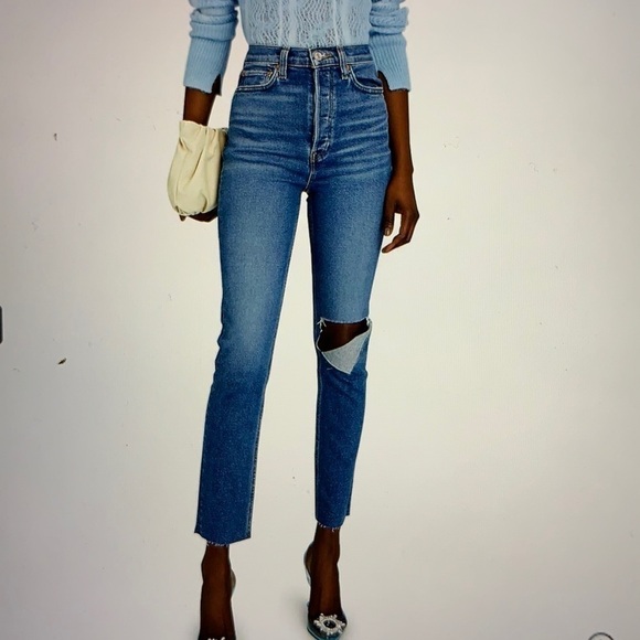 Re/Done Denim - Re/Done 90s Ultra High Rise Slim Jeans 29